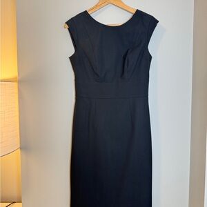 The Limited Elegant Navy Midi Dress